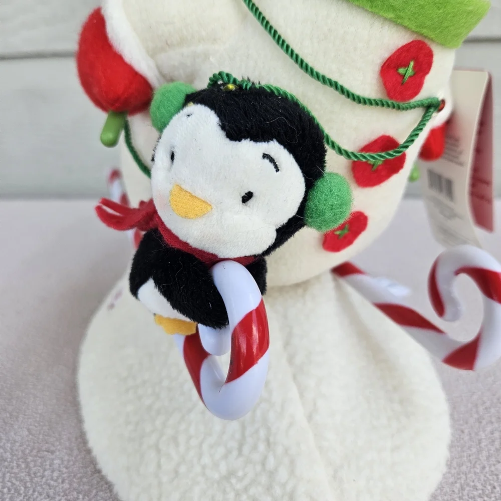 Hallmark Jingle Pals Swooshin Duo 2012 Animated Christmas Skiing Snowman WORKS